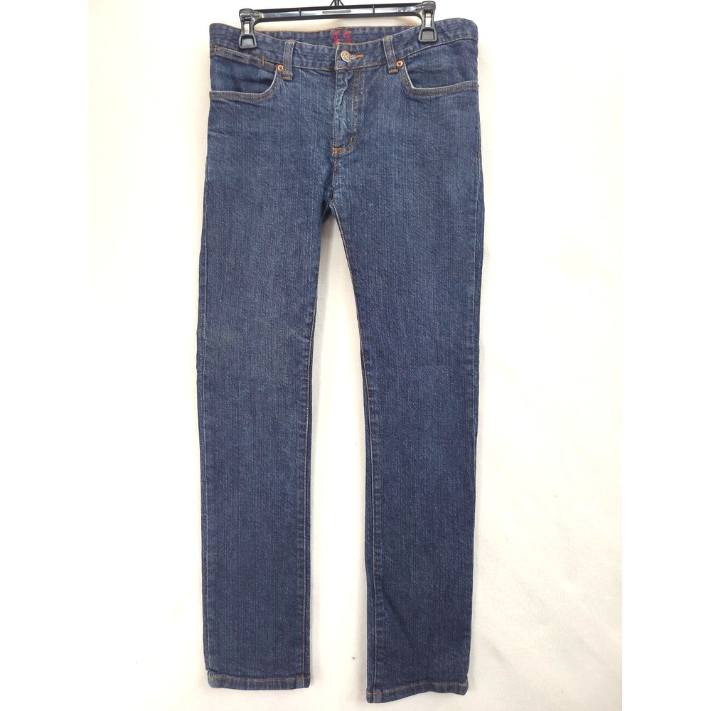 Vtg KR3W Jeans Mens 32x31‎ Blue  Medium Wash Slim Straight Denim